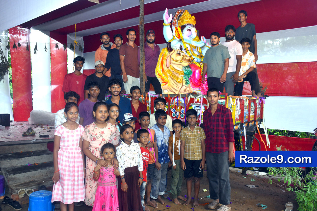 Razole Taluka Ganesh Nimajjanam